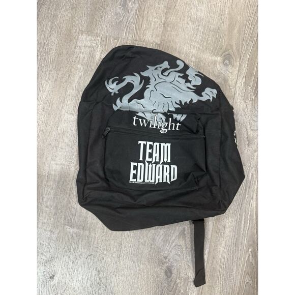 Twilight Team Edward Backpack Hot Topic New without Tags - Picture 1 of 4